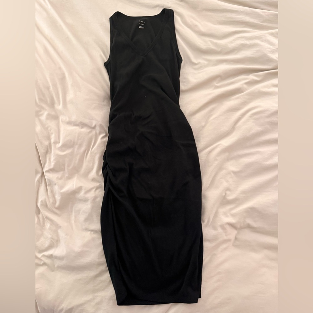 Black Ruched Women’s Dress